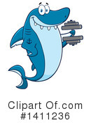 Shark Clipart #1411236 by Hit Toon