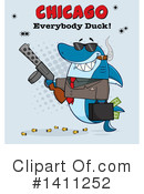 Shark Clipart #1411252 by Hit Toon