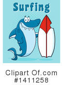 Shark Clipart #1411258 by Hit Toon