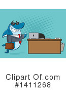 Shark Clipart #1411268 by Hit Toon