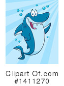 Shark Clipart #1411270 by Hit Toon