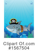 Shark Clipart #1567504 by visekart