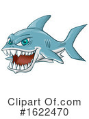 Shark Clipart #1622470 by Domenico Condello