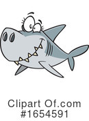 Shark Clipart #1654591 by toonaday