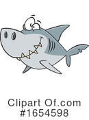 Shark Clipart #1654598 by toonaday