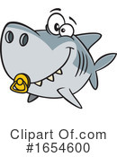 Shark Clipart #1654600 by toonaday