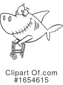 Shark Clipart #1654615 by toonaday