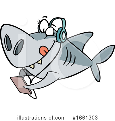 Shark Clipart #1661303 by toonaday