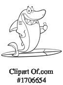 Shark Clipart #1706654 by Hit Toon