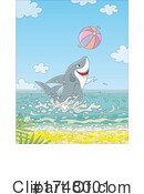 Shark Clipart #1748001 by Alex Bannykh