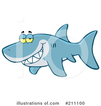 Shark Clipart #211100 by Hit Toon