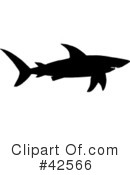Shark Clipart #42566 by Dennis Holmes Designs