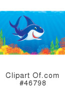 Shark Clipart #46798 by Alex Bannykh