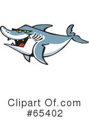 Shark Clipart #65402 by Dennis Holmes Designs