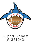 Shark Mascot Clipart #1371043 by Mascot Junction