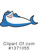 Shark Mascot Clipart #1371055 by Mascot Junction