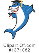Shark Mascot Clipart #1371062 by Mascot Junction