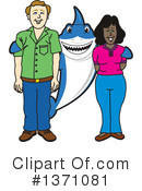 Shark Mascot Clipart #1371081 by Toons4Biz