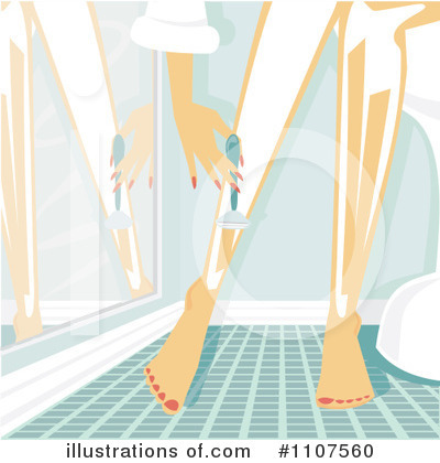 Royalty-Free (RF) Shaving Clipart Illustration by Amanda Kate - Stock Sample #1107560