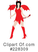 She Devil Clipart #228309 by Pams Clipart