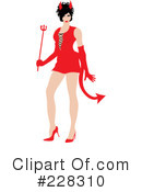 She Devil Clipart #228310 by Pams Clipart