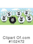 Sheep Clipart #102472 by Cory Thoman