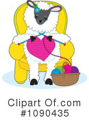 Sheep Clipart #1090435 by Maria Bell