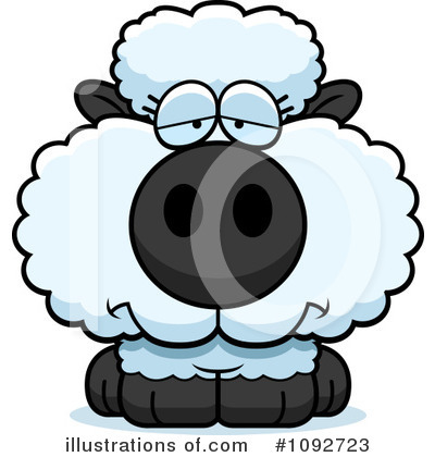 Royalty-Free (RF) Sheep Clipart Illustration by Cory Thoman - Stock Sample #1092723