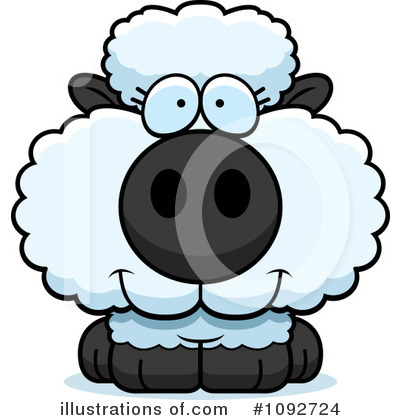 Lamb Clipart #1092724 by Cory Thoman