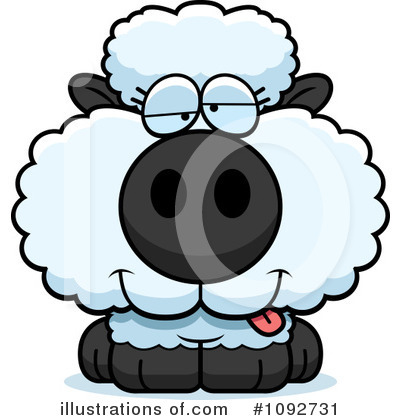 Royalty-Free (RF) Sheep Clipart Illustration by Cory Thoman - Stock Sample #1092731