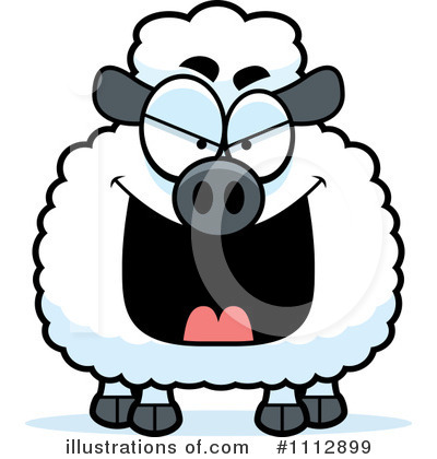 Royalty-Free (RF) Sheep Clipart Illustration by Cory Thoman - Stock Sample #1112899