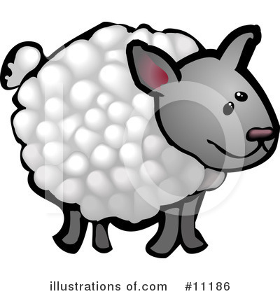 Lamb Clipart #11186 by AtStockIllustration