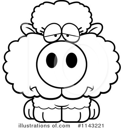 Royalty-Free (RF) Sheep Clipart Illustration by Cory Thoman - Stock Sample #1143221