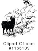 Sheep Clipart #1166139 by Prawny Vintage