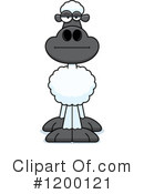 Sheep Clipart #1200121 by Cory Thoman