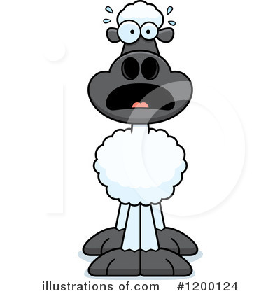 Royalty-Free (RF) Sheep Clipart Illustration by Cory Thoman - Stock Sample #1200124