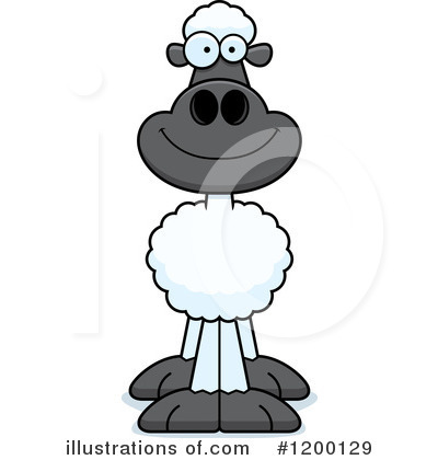 Sheep Clipart #1200129 by Cory Thoman