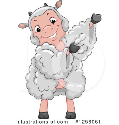 Sheep Clipart #1258061 by BNP Design Studio