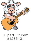 Sheep Clipart #1285131 by Dennis Holmes Designs