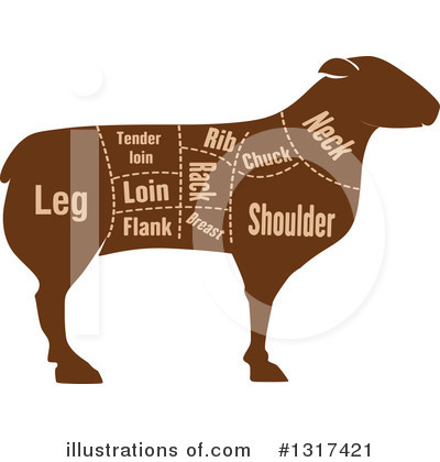 Butcher Clipart #1317421 by Vector Tradition SM