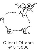 Sheep Clipart #1375300 by djart