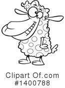 Sheep Clipart #1400788 by toonaday