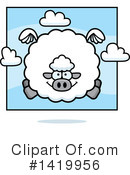 Sheep Clipart #1419956 by Cory Thoman