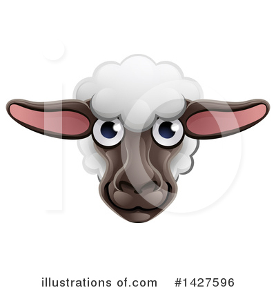 Royalty-Free (RF) Sheep Clipart Illustration by AtStockIllustration - Stock Sample #1427596