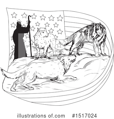 Royalty-Free (RF) Sheep Clipart Illustration by patrimonio - Stock Sample #1517024