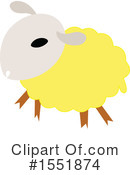 Sheep Clipart #1551874 by Cherie Reve