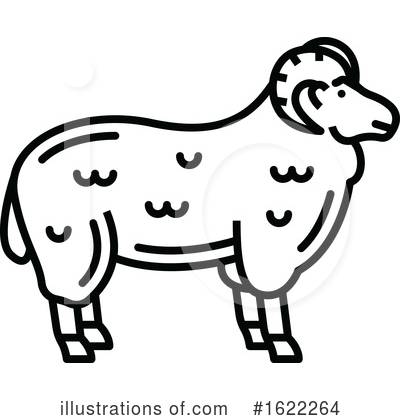 Mutton Clipart #1622264 by Vector Tradition SM