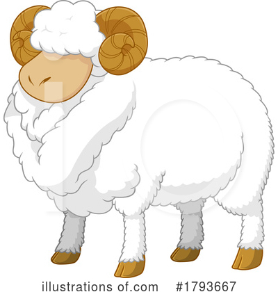 Sheep Clipart #1793667 by Hit Toon