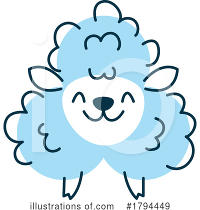 Lamb Clipart #1794449 by Vector Tradition SM