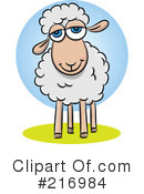 Sheep Clipart #216984 by Qiun